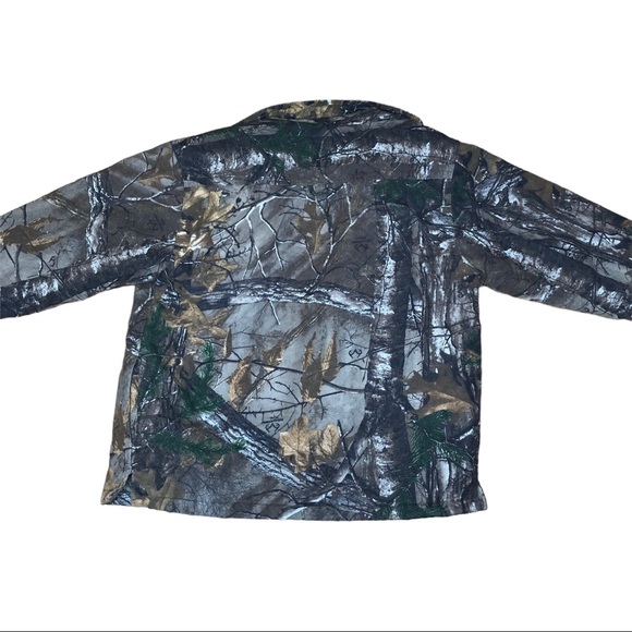 RealTree Camo Padded Work Button Up Jacket - Picture 2 of 3